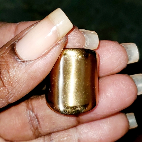 BOLD  Wide Gold Have Band Ring - Picture 5 of 5